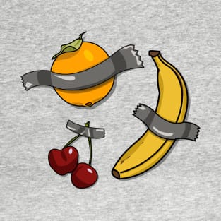 Fruity Tape Trio: Banana, Orange, Cherries T-Shirt